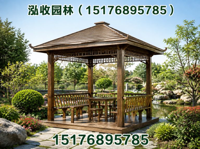 枣庄京津冀防腐木工程展示图